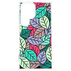 Pattern Leaves Background Nature Samsung Galaxy S24 Plus 6 7 Inch Tpu Uv Case