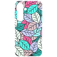 Pattern Leaves Background Nature Samsung Galaxy S24 6 2 Inch Black Tpu Uv Case