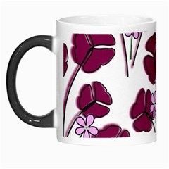 Flowers Pattern Background Nature Morph Mug