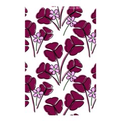 Flowers Pattern Background Nature Shower Curtain 48  X 72  (small)  by Proyonanggan