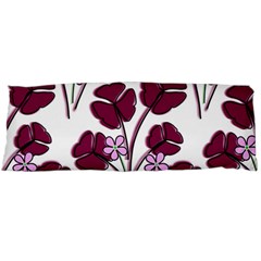 Flowers Pattern Background Nature Body Pillow Case (dakimakura) by Proyonanggan