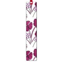 Flowers Pattern Background Nature Large Book Marks