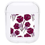 Flowers Pattern Background Nature Hard PC AirPods 1/2 Case Front