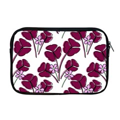 Flowers Pattern Background Nature Apple MacBook Pro 17  Zipper Case