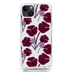 Flowers Pattern Background Nature iPhone 14 Plus TPU UV Print Case