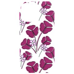 Flowers Pattern Background Nature iPhone 15 Pro Max Black UV Print PC Hardshell Case