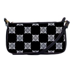 Floral Pattern Repeat Seamless Shoulder Clutch Bag by Proyonanggan