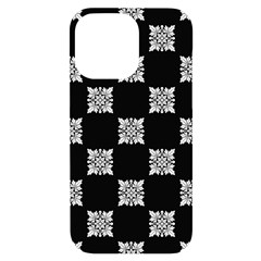 Floral Pattern Repeat Seamless Iphone 14 Pro Max Black Uv Print Case by Proyonanggan