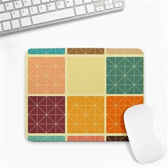 Square Cube Shape Colourful Small Mousepad by Proyonanggan