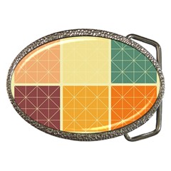 Square Cube Shape Colourful Belt Buckles by Proyonanggan