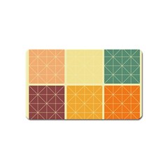 Square Cube Shape Colourful Magnet (name Card) by Proyonanggan