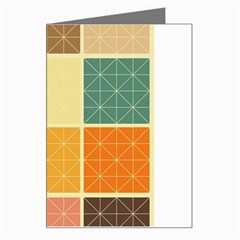 Square Cube Shape Colourful Greeting Card by Proyonanggan