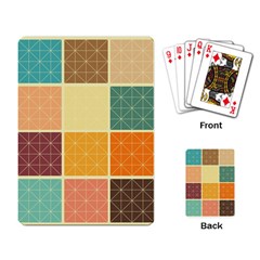 Square Cube Shape Colourful Playing Cards Single Design (rectangle) by Proyonanggan