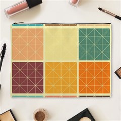 Square Cube Shape Colourful Cosmetic Bag (xl) by Proyonanggan