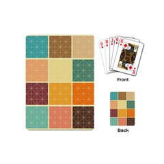 Square Cube Shape Colourful Playing Cards Single Design (mini) by Proyonanggan