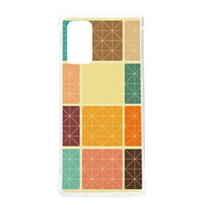 Square Cube Shape Colourful Samsung Galaxy Note 20 Tpu Uv Case by Proyonanggan