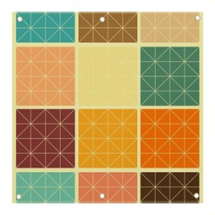 Square Cube Shape Colourful Banner And Sign 3  X 3  by Proyonanggan