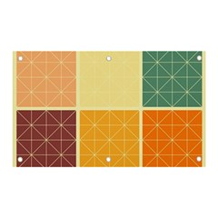 Square Cube Shape Colourful Banner And Sign 5  X 3  by Proyonanggan