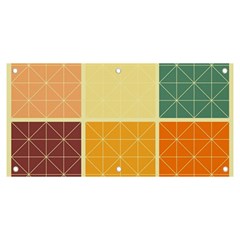 Square Cube Shape Colourful Banner And Sign 6  X 3  by Proyonanggan