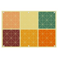 Square Cube Shape Colourful Banner And Sign 6  X 4  by Proyonanggan