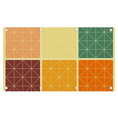 Square Cube Shape Colourful Banner And Sign 7  X 4  by Proyonanggan