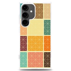 Square Cube Shape Colourful Samsung Galaxy S24 Plus 6 7 Inch Tpu Uv Case