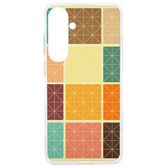 Square Cube Shape Colourful Samsung Galaxy S24 Ultra 6 9 Inch Tpu Uv Case by Proyonanggan