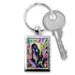 In Orbit Prismatic Key Chain (Rectangle) Front