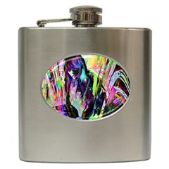 In Orbit Prismatic Hip Flask (6 Oz) by MRNStudios