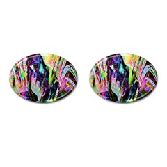 In Orbit Prismatic Cufflinks (oval) by MRNStudios