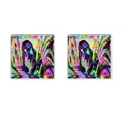 In Orbit Prismatic Cufflinks (square) by MRNStudios