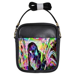 In Orbit Prismatic Girls Sling Bag by MRNStudios