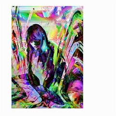 In Orbit Prismatic Large Garden Flag (two Sides) by MRNStudios