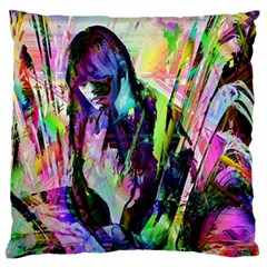 In Orbit Prismatic Large Cushion Case (two Sides) by MRNStudios