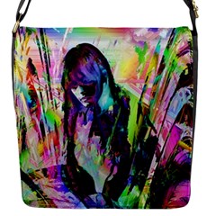 In Orbit Prismatic Flap Closure Messenger Bag (s) by MRNStudios