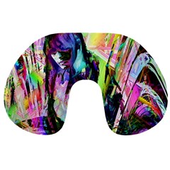 In Orbit Prismatic Travel Neck Pillow by MRNStudios