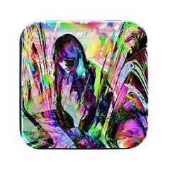 In Orbit Prismatic Square Metal Box (black) by MRNStudios