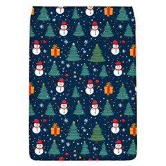 Snow Snowman Tree Christmas Tree Removable Flap Cover (l) by Ravend