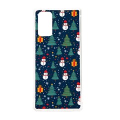 Snow Snowman Tree Christmas Tree Samsung Galaxy Note 20 Tpu Uv Case