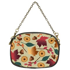 Autumn Leaves Colours Season Chain Purse (two Sides) by Ravend