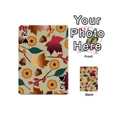 Autumn Leaves Colours Season Playing Cards 54 Designs (mini)