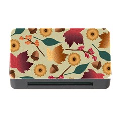 Autumn Leaves Colours Season Memory Card Reader With Cf by Ravend