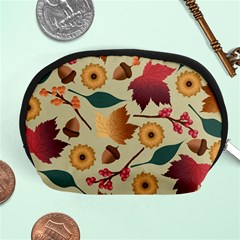 Autumn Leaves Colours Season Accessory Pouch (medium) by Ravend