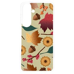 Autumn Leaves Colours Season Samsung Galaxy S24 6 2 Inch Tpu Uv Case by Ravend