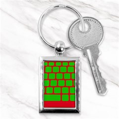 Keyboard Keys Computer Input Pc Key Chain (rectangle) by Ravend