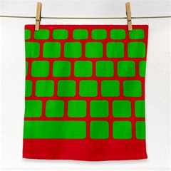 Keyboard Keys Computer Input Pc Face Towel by Ravend