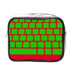 Keyboard Keys Computer Input Pc Mini Toiletries Bag (one Side) by Ravend