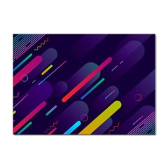 Colorful Abstract Background Sticker A4 (10 Pack) by Ravend