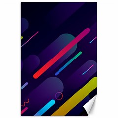 Colorful Abstract Background Canvas 24  X 36  by Ravend