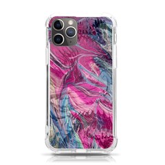 Fuchsia Waves Iphone 11 Pro 5 8 Inch Tpu Uv Print Case by kaleidomarblingart